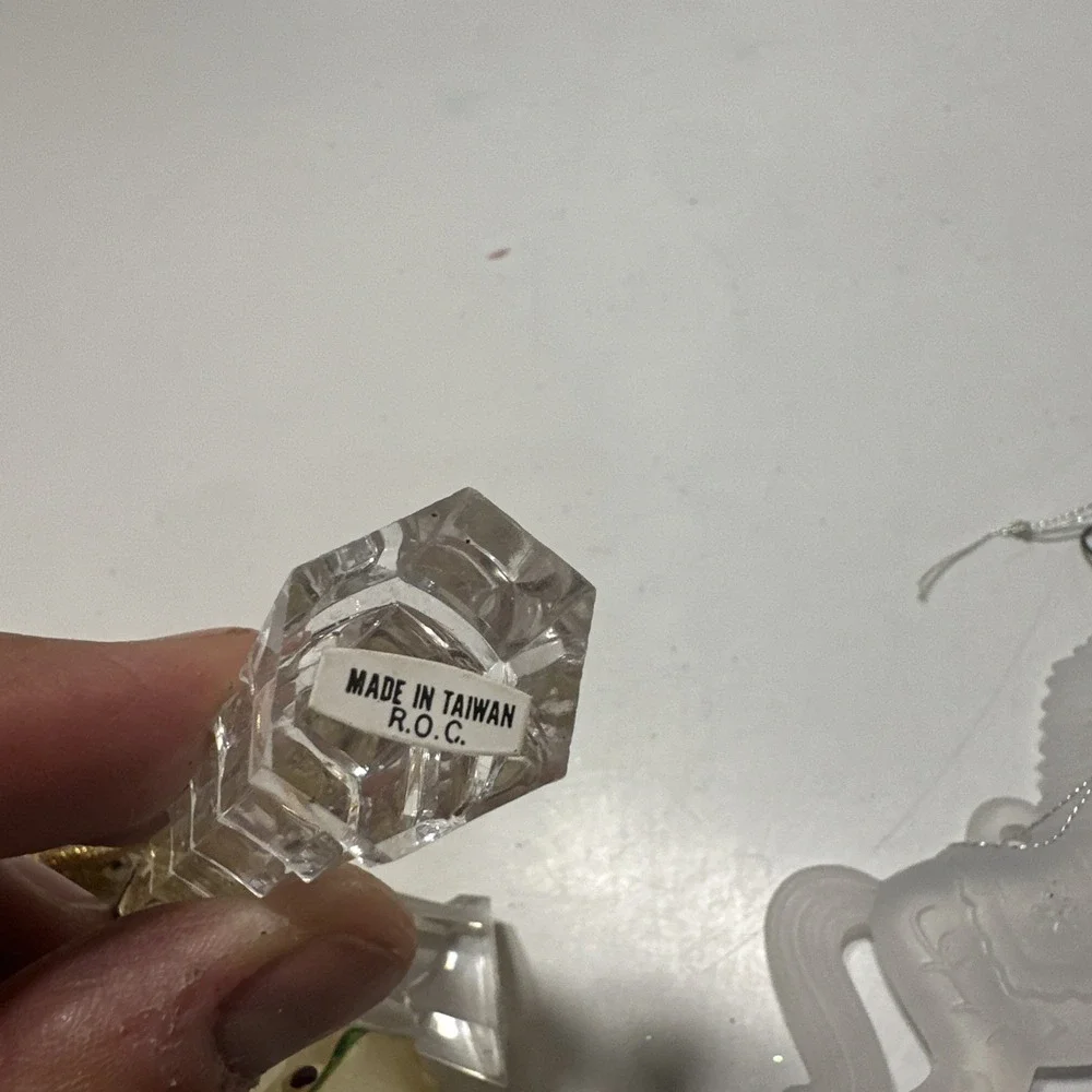 5 christmas‎ ornaments lot